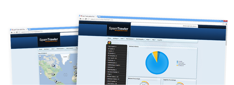 spam trawler web application segurança web