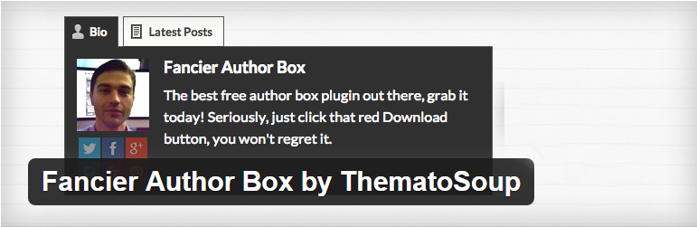 Top Plugins WordPress Author Box Plugin Autor Bio Box