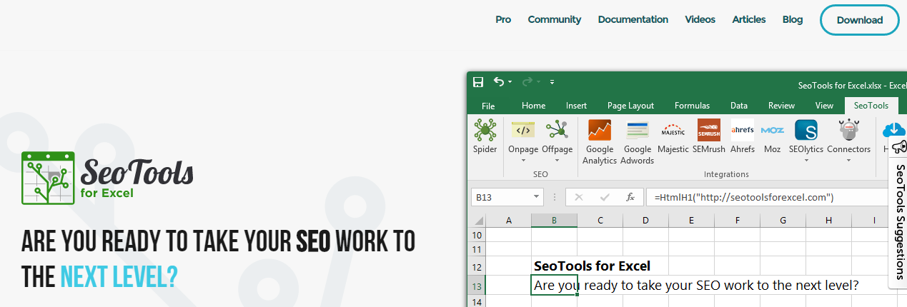 SeoTools for Excel-o que é -q