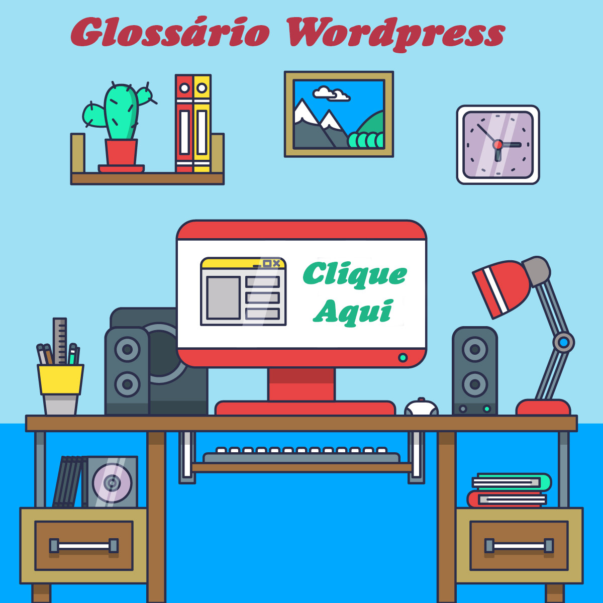 glossário criar blog wordpress