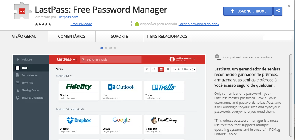 LastPass Free Password Manager Chrome Web Store chrome --allow-file-access-from-files