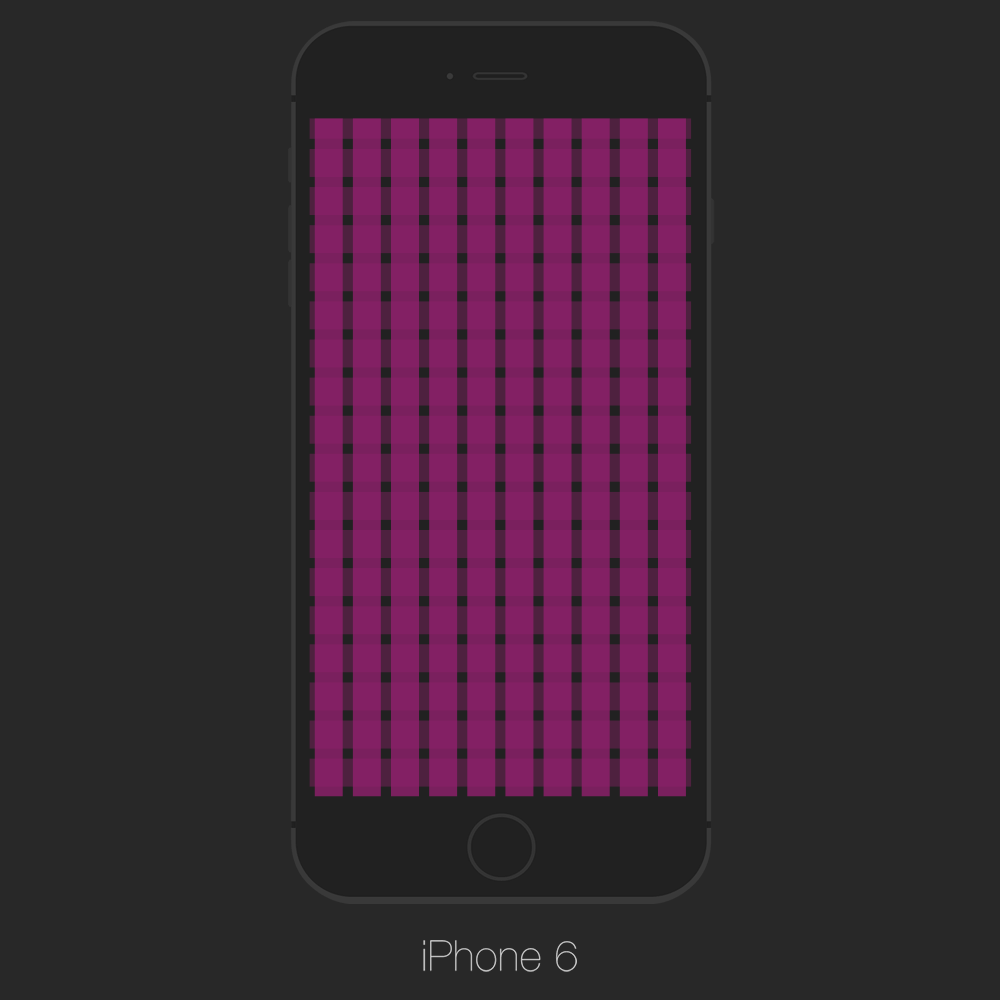 Grid_iPhone6_PSD_Template_Psd Iphone