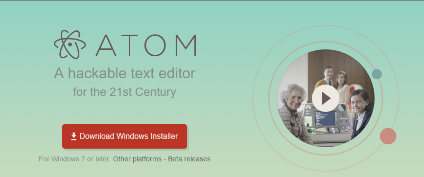 atom editor html