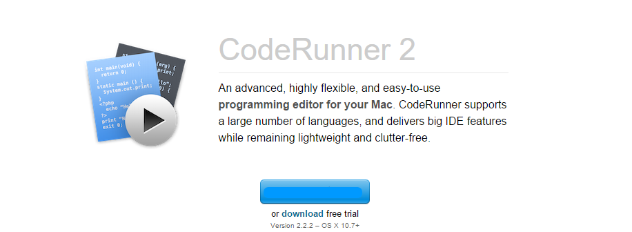 coderunner 2 for windows