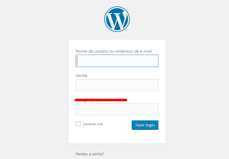 Como Fazer login no WordPress Admin