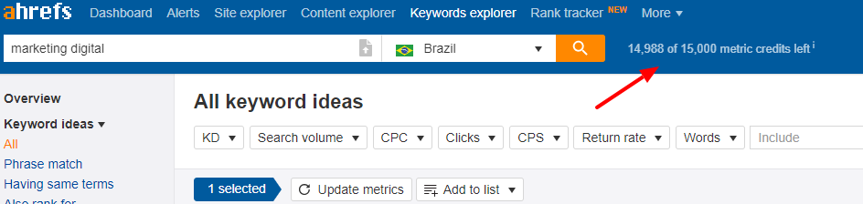 Keywords Explorer link explorer keywords